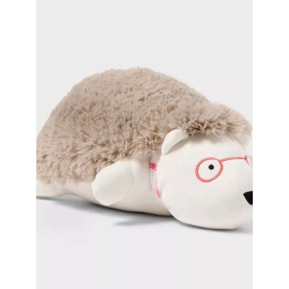 New Hedgehog Kids' Mini Weighted Plush Throw Sensory Pillow Pillowfort 14"